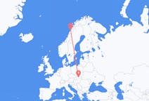 Vluchten van Poprad, Slowakije naar Bodø, Noorwegen