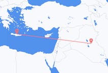 Flyrejser fra Bagdad, Irak til Iraklio, Grækenland