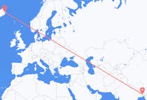 Flights from from Dhaka to Egilsstaðir
