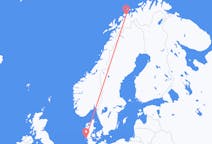 Fly fra Tromsø til Vesterland