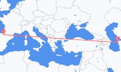 เที่ยวบิน จาก Türkmenbaşy, เติร์กเมนิสถาน ไปยัง ปัมโปลนา, สเปน