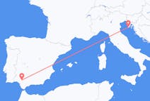 Flyreiser fra Pula, Kroatia til Sevilla, Spania