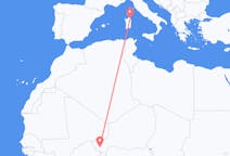 Flights from Niamey to Olbia