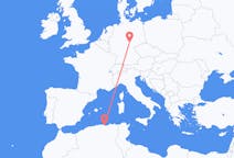 Flyrejser fra Béjaïa, Algeriet til Erfurt, Tyskland