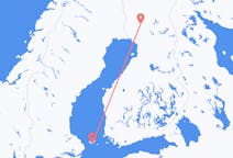 Flyrejser fra Mariehamn, Åland til Rovaniemi, Finland