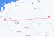 Flyg från Liege, Belgien till Wroclaw, Polen
