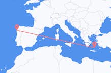 Flyreiser fra Vigo, til Santorini