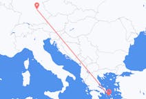 Flights from Syros, Greece to Nuremberg, Germany