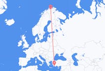 Flyrejser fra Lakselv, Norge til Dalaman, Tyrkiet