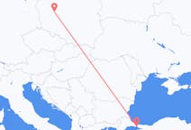 Flyreiser fra Poznan, til Istanbul