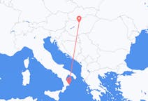 Flyreiser fra Crotone, Italia til Budapest, Ungarn