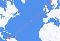 Flyreiser fra Cúcuta, Colombia til Haugesund, Norge