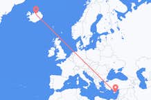 Flights from Akureyri to Larnaca