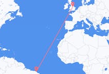 Flights from Fortaleza, Brazil to Nottingham, England