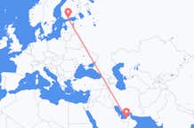 Flights from Abu Dhabi to Helsinki