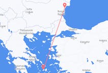 Flights from Parikia to Varna