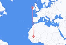 Flyreiser fra Bamako, Mali til Killorglin, Irland