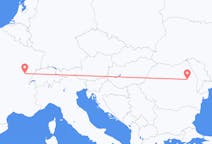 Flyrejser fra Dole, Frankrig til Bacău, Rumænien