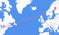Flyg från Rochester, USA till Karleby, Finland