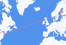 Flights from Philadelphia, the United States to Tampere, Finland