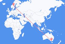 Flights from Melbourne, Australia to Sveg, Sweden