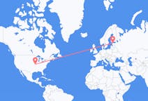 Flyrejser fra Columbia, USA til Tallinn, Estland