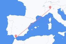 Flyrejser fra Gibraltar til Milano
