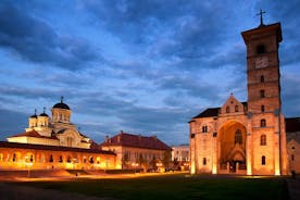 Turnera till Corvin Castle i Hunedoara och Alba Iulia