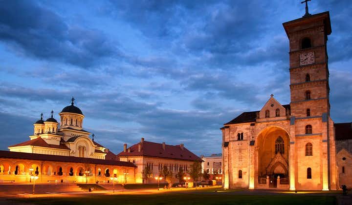 Tour naar Corvin Castle in Hunedoara en Alba Iulia