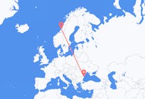 Flights from Rørvik, Norway to Constanța, Romania