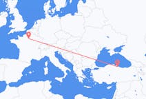 Flights from Paris to Samsun