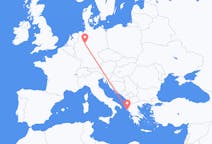 Flights from Corfu, Greece to Paderborn, Germany