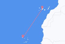 Flights from São Vicente in Cape Verde to Tenerife in Spain