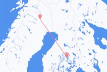 Vols depuis la ville de Kuopio vers la ville de Gällivare