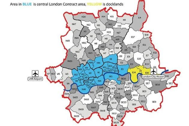 Transfert privé à votre arrivée à Londres : de l'aéroport à votre hôtel/hébergement 