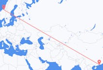 Flyreiser fra Shenzhen, Kina til Trondheim, Norge