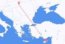 Vluchten van Oradea naar Larnaca