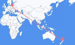 出发地 新西兰內皮爾目的地 波兰拉多姆的航班
