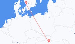 Flights from Halmstad, Sweden to Debrecen, Hungary