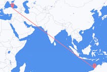 Flights from Broome, Australia to Samsun, Turkey