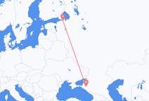 Vols depuis la ville de Saint-Pétersbourg vers la ville de Krasnodar