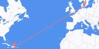 Flights from the Dominican Republic to Denmark