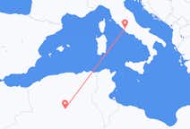 Loty z Ghardaïa, Algieria do Rzym, Włochy