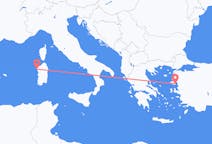 Flyg från Alghero, Italien till Mytilene, Grekland