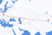 出发地 中国出发地 呼和浩特市目的地 捷克帕尔杜比采的航班