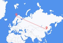 Flights from Harbin to Tromsø
