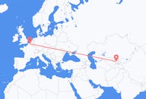 Flyg från Tasjkent, Uzbekistan till Lille, Frankrike