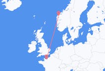 Flights from Caen, France to Volda, Norway