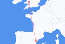 Flyrejser fra Cardiff til Castelló de la Plana