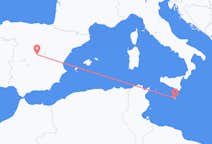 Flights from Valletta to Madrid
